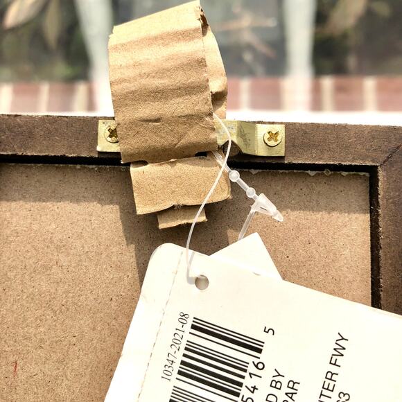 NWT Ashland Heritage Home Framed Post Wall Hanging Rustic Country Chic Decor - Picture 5 of 8